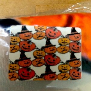 Pumpkin Halloween Shower Curtain W/ Hooks